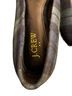 J.Crew Plaid Multi Color Green Blue Flats Size 7 - photo 4