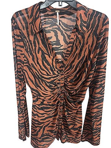 Free People Long Sleeve Blouse (view 2)