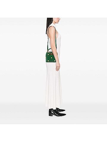 Valentino Small Nappa Roman Stud The Handle Bag (view 2)