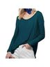 Free People Teal Long Sleeve Top Size M - photo 1