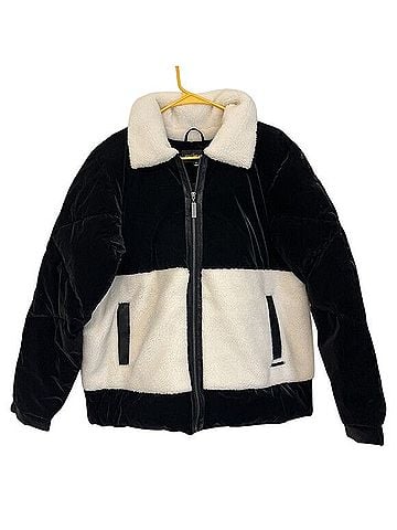 Peace Love World Black Label Sherpa Quilled Showstopper Jacket Jacket (view 2)