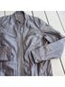 ASOS 100% Leather 100% Cotton 100% Polyester Brown Jacket Size S - photo 4