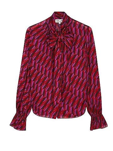 Diane von Furstenberg Tina Long Sleeve T-Shirt (view 1)