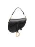 Dior 100% Leather Black Mini Smooth Calfskin Saddle Bag One size - photo 1