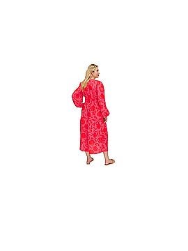 Kate Spade X Target classic Rose Linen Maxi Casual Dress (view 2)