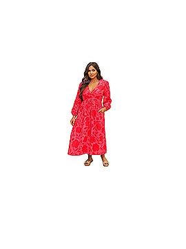 Kate Spade X Target classic Rose Linen Maxi Casual Dress (view 1)