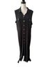 Chico's Black Casual Dress Size XXL - photo 1