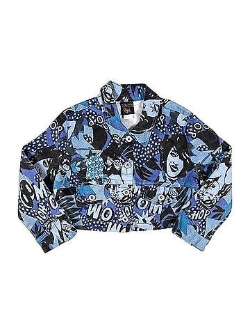 Boom Boom Jeans Comic Strip Print Jacket (view 1)