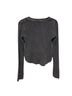 FP One Gray Long Sleeve Button-Down Shirt Size XS - photo 2