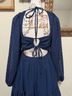 Lulus 100% Polyester 97% Polyester 3% Spandex Blue Casual Dress Size S - photo 13