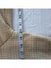 Bill Blass 100% Wool Plaid Tan Trenchcoat Size 10 - photo 8