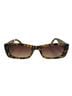 Carolina Lemke Animal Print Brown Tan Sunglasses One size - photo 2