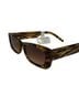Carolina Lemke Animal Print Brown Tan Sunglasses One size - photo 4