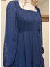Lulus 100% Polyester 97% Polyester 3% Spandex Blue Casual Dress Size S - photo 12