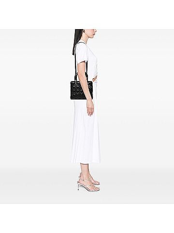 Dior Medium Lambskin Cannage Lady Dior (view 2)