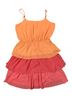 Studio Y Orange Pink Casual Dress Size L - photo 1
