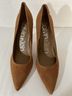 Calvin Klein 100% Suede Brown Heels Size 8 1/2 - photo 3