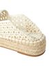 Zara 95% Polyurethane 5% Polyester 100% Thermolite Solid White Tan Sandals Size EU 41 - photo 5