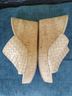Etienne Aigner 100% Leather Solid Tan Sandals Size 8 - photo 3