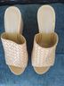 Etienne Aigner 100% Leather Solid Tan Sandals Size 8 - photo 4