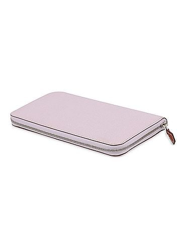 Hermès Hermes Azap Long Silk In Wallet, Mauve Pale, Epsom Leather, K Stamp. HERMES Wallet. WALLET (view 2)