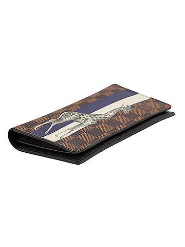 Louis Vuitton Louis Vuitton Damier Savanna Portefeuille Brazza Long Wallet N63347 LOUIS VUITTON Men's WALLET (view 2)