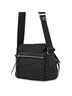 Prada 100% Nylon Black Prada Shoulder Bag Triangle Studs Nylon 1BD382 PRADA Black Handbag One size - photo 2