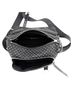 Prada 100% Nylon Black Prada Shoulder Bag Triangle Studs Nylon 1BD382 PRADA Black Handbag One size - photo 5