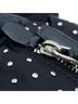 Prada 100% Nylon Black Prada Shoulder Bag Triangle Studs Nylon 1BD382 PRADA Black Handbag One size - photo 7