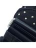 Prada 100% Nylon Black Prada Shoulder Bag Triangle Studs Nylon 1BD382 PRADA Black Handbag One size - photo 8
