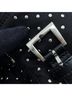 Prada 100% Nylon Black Prada Shoulder Bag Triangle Studs Nylon 1BD382 PRADA Black Handbag One size - photo 10