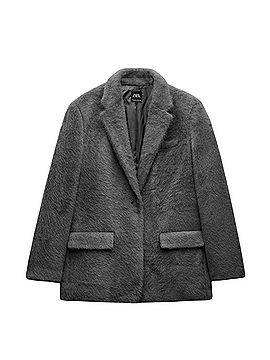 Zara Faux Fur Jacket (view 1)