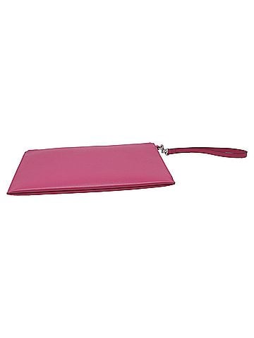 Saint Laurent Saint Laurent Tablet Holder in Pink Leather (view 2)