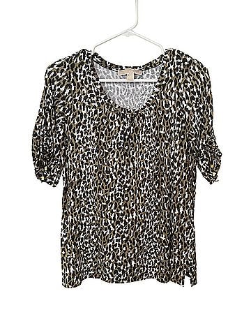 Michael Kors Short Sleeve Blouse (view 1)