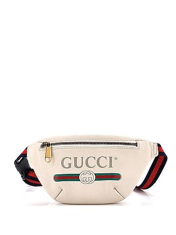 Gucci Logo Belt Bag Printed Leather Small (view 1)