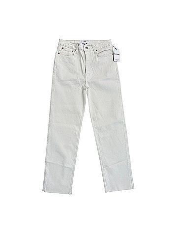 RE/DONE 70s Ultra High Rise Stove Pipe Jeans (view 1)