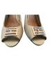 Tommy Hilfiger Gold Brown Wedges Size 10 - photo 2