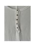 Free People White Long Sleeve Henley Size XS - photo 4