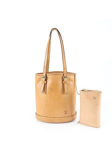 Louis Vuitton Louis Vuitton Mare Vingt-et-M M99070 Leather Tote Bag, Shoulder Handbag for Women (with pouch) (view 1)