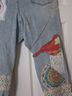 Chico's Floral Blue Jeans Size 3 - photo 8