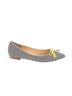 Sole Society Stripes Black Yellow Flats Size 9 - photo 1