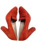 Boden 100% Suede Red Orange Heels Size EU 38 - photo 4