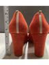 Boden 100% Suede Red Orange Heels Size EU 38 - photo 7