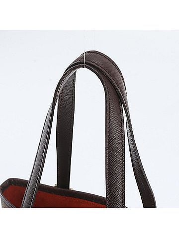 Louis Vuitton Louis Vuitton Damier Ebene Mare N42240 Leather Shoulder Bag Tote Handbag Brown Women's (view 2)