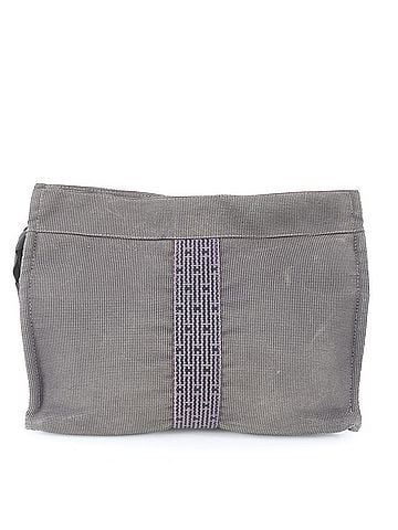 Hermès Hermes Herline Pouch MM Second Bag Clutch Business Gray Men's (view 2)