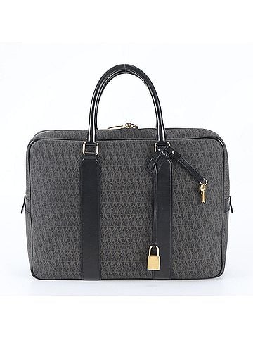 Saint Laurent Saint Laurent Paris YSL Monogram All-Over Print Leather Business Bag Briefcase for Men (view 1)