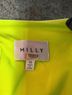 Milly 98% Polyester 2% Spandex 100% Polyester Solid Yellow Green Cocktail Dress Size 10 - photo 3
