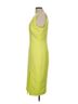 Milly 98% Polyester 2% Spandex 100% Polyester Solid Yellow Green Cocktail Dress Size 10 - photo 5
