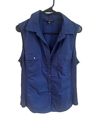 Zac & Rachel Sleeveless Button-Down Shirt (view 1)