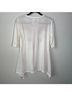 Johnny Was Floral White Short Sleeve T-Shirt Size S - photo 8